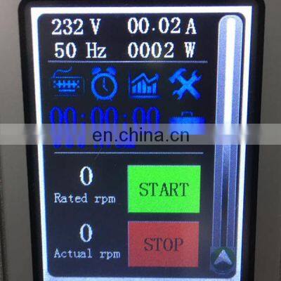 Touch Screen 110v Digital Laboratory Electric Shear Homogenizer High Speed Shear Disperser for Cosmetics Cream photo-3