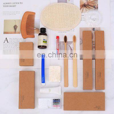 Hotel and Hotel Toiletries Biodegradable Environmental Protection Disposable Guest Room Bathroom Toiletries