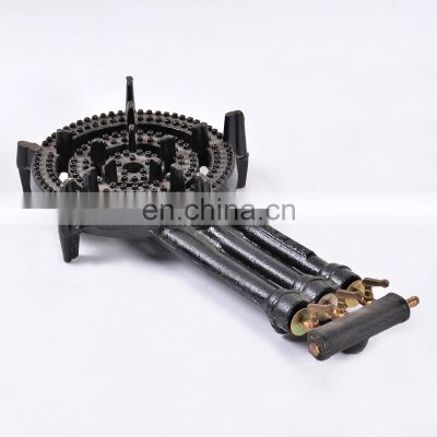 Large Capacity Commercial Cast Iron Gas Ring Burner Cast Iron Cooker Stove