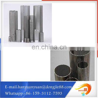 With Free Sample Service Perforated Metal Mesh Filter Tubes Round Filter Pipe photo-3