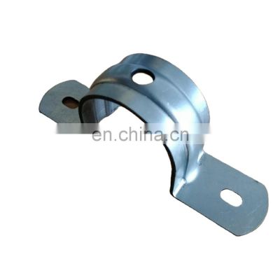 Heavy Duty Aluminum Metal Stainless Steel Galvanized  Steel Hose Pipe Saddle Clamp