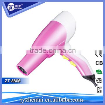 Student Pink Hair Dryer for Girls