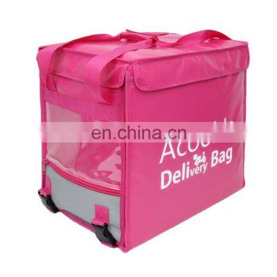 Waterproof New Big Space Food Delivery Cooler Custom Foodpanda Cooler Bag