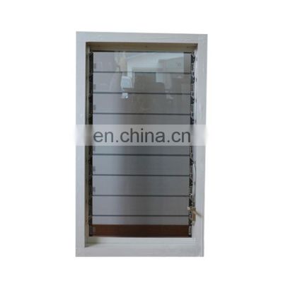 Remote control electric aluminum louver shutters aluminum shutters