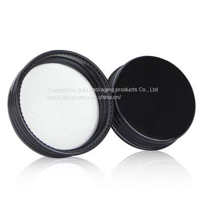 15g Black Eye Cream Bottle Spot Wholesale Cosmetics Glass Subpacking Set 50g Diagonal Shoulder Cream Bottle Finished Product photo-2