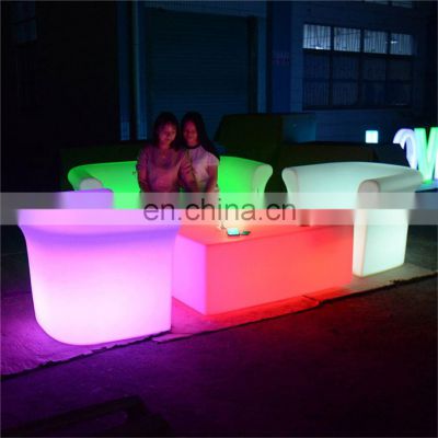 Illuminated RGB Colour Changing Led Couches