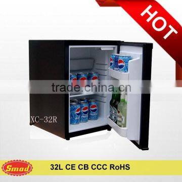 30L silent mini absorption fridge wooden door optional