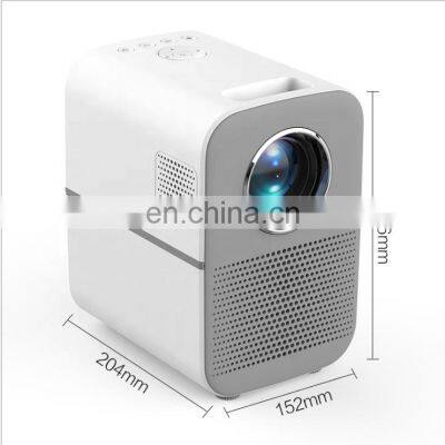 New LED LCD projector M6 1280*720P 3000 lumens with BT speaker 4k 1080P portable mini proyector