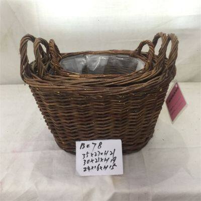High Quality Best Price Wicker Basket Easy To Carry photo-2