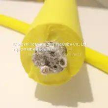 Multi-core shielded underwater combined zero buoyancy cable anti-seawater tensile 18-core ROV floating cable custom cable