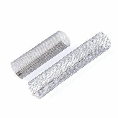 Customized 304 Stainless Steel Woven Wire Mesh Screen Filter Tube For Liquid Filtration