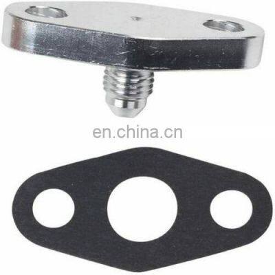 GT45 V-Band Turbo Turbocharger 600+HPs 1.05 A/R 98mm 78 Trim + Oil Return Line photo-6