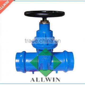 ductile iron non-rising stem socket end gate valve