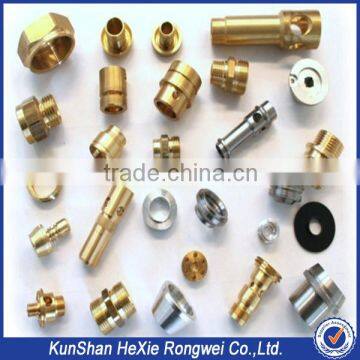 china custom made cnc machining brass parts / precision turning spare part