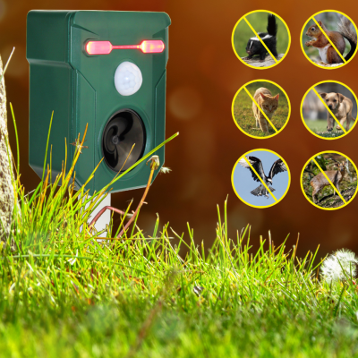 Solar Electronic Rodent Repellent, Ultrasonic Snake Repellent, Outdoor New Energy Repellent for Stray Dogs and Cats（Wechat:13510231336） photo-4