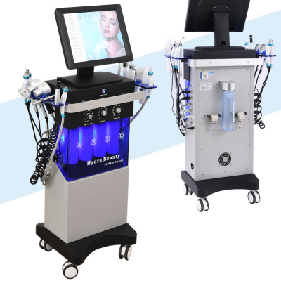 2024 Beauty Salon Use 14 in 1 Hydra Micro Dermabrasion Aqua Peel Facial Machine Professional Facial Hydro Jet Beauty Equipment photo-3