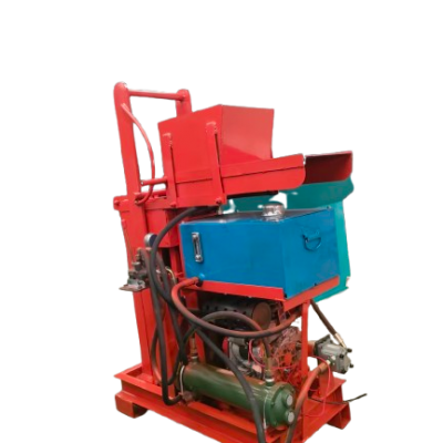 Small Cement Brick Machine Two Phase Electricity Concrete Pad Machine Shaped Brick Block Forming Machine