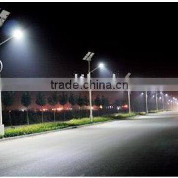 6m pole solar street light with 30W LED lamp