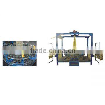 High speed circular weaving loom for mesh(leno) bag