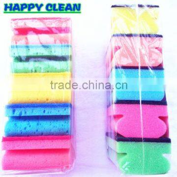 Good Quality Colorful Sponge Scouring Pad photo-4