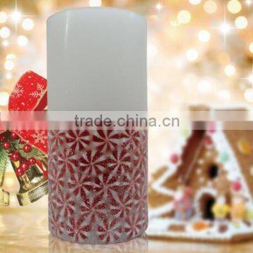 Home Decoration Use and Flameless Feature led candles with flickering candle flame