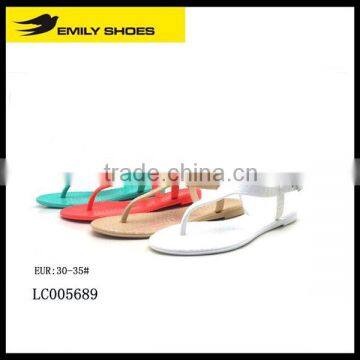 new style high quality girl cheap jelly sandals