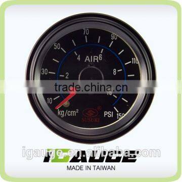 Made in Taiwan 52mm Mechanical Dual Air Pressure Gauge