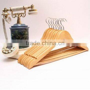 High Quality Top sale arched vintage style straight wooden hangers