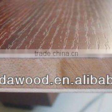 Laminated wood block board