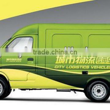 Dongfeng gasoline mini wing van truck for sale