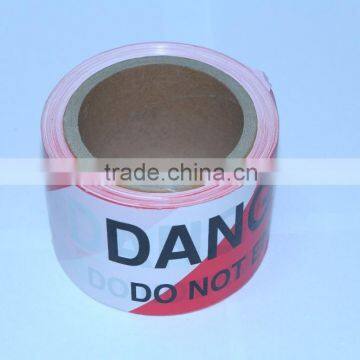 Danger Tape Red With Black Words DANGER DO NOT ENTER on the PE Film SGS and TUV Certification Danger Tape photo-4