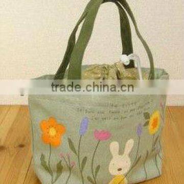 fashion cotton Lady road shopping bag