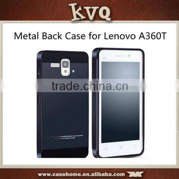 Black Hard Case For Lenovo S360t Metal Back Cover