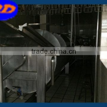 Spiral Chicken Feet Blanching Machine