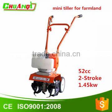 Two-stroke gasoline engine rotary cultivator mini power tiller