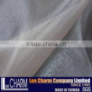 Taiwan Polyester Shimmer Organza Evening Dress Fabric