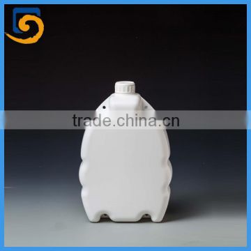 5 litre empty HDPE plastic liquid bottle