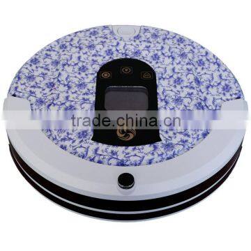 Blue and White China Housekeeping Auto Recharge Quick Easy Mop Robotic Vacuum Cleaner Robot Vacuum Cleaner Floor Cleaning photo-4