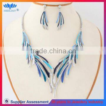 MEILIAN FACTORY BLUE COLOR new model jewelry set