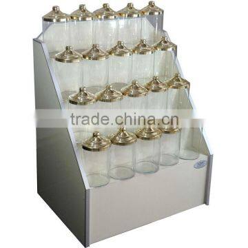 Glass Jar With Copper Cover, Spice Jars With Lids, Candy and Sweet Jars BK2025 photo-4