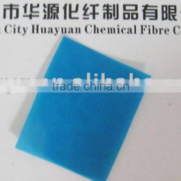 blue HDPE geomembrane