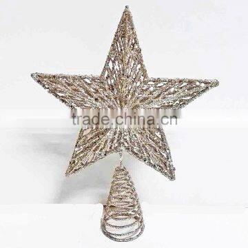 five-pointed star christmas decoration glitter star