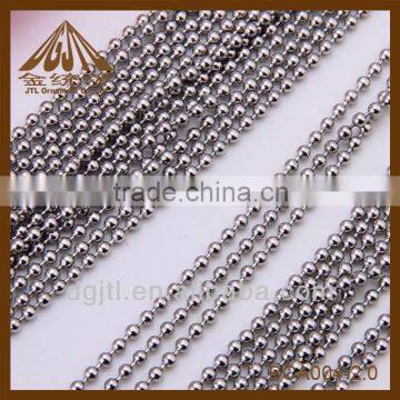 Hot sales true color stainless steel ball bead chain