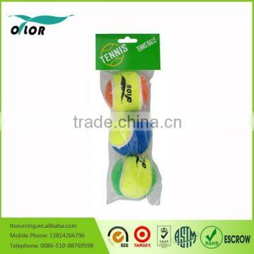 Colored wholesale tennis ball for bulk