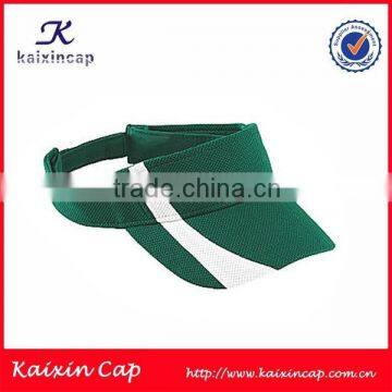 2015 OEM wholesale promotional green blank high quality sun visor hat