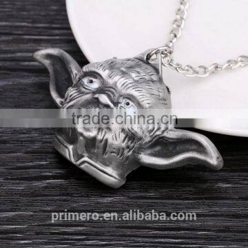 Fashion Marvel Jewelry Star Master Yoda Necklace Movie New 2016 photo-3