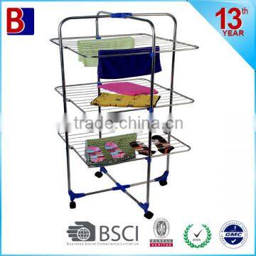 30M stainless steel cross folding clothes dryer