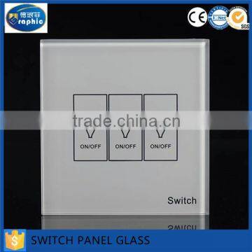 Cheap interior automatic screen frosted glass for bathroom door