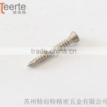 small flat head self drilling screw