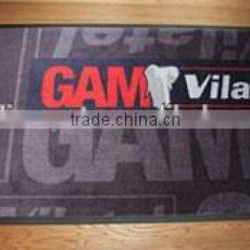 Anti Slip Washable Printed Rubber Logo Mats photo-2